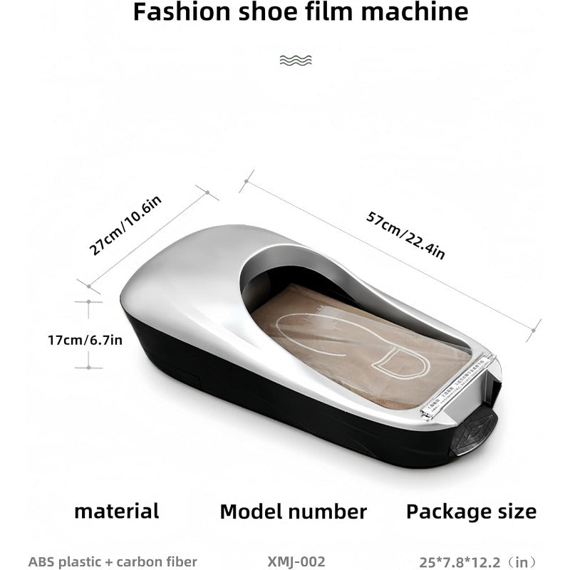 Automatic Shoe Cover Dispenser Machine with 1 Roll Overshoe Film