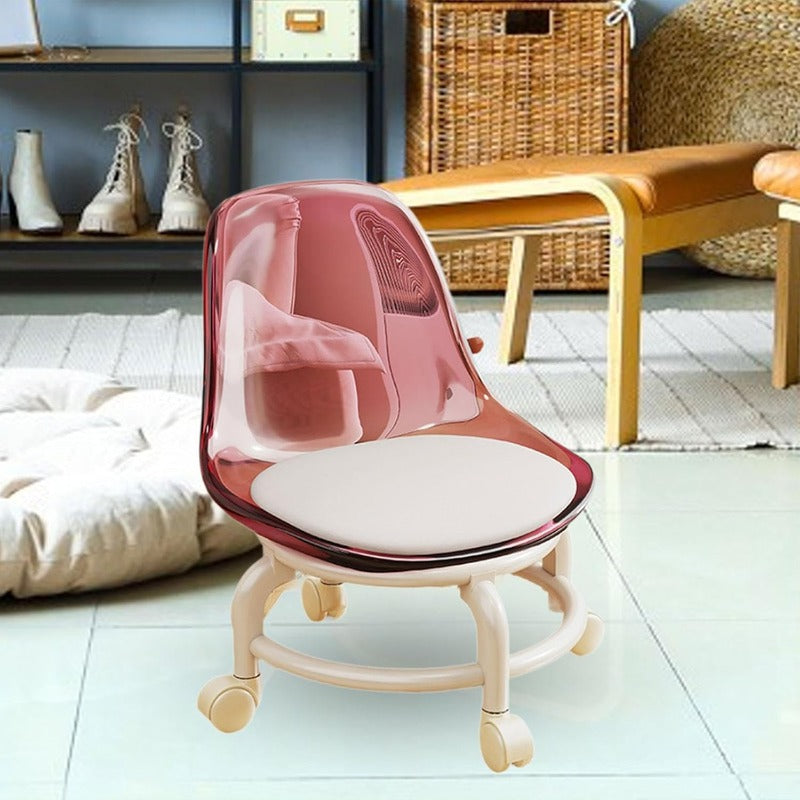 Low Rolling Stool Rolling Seat Pedicure Stool Chair Roller Seat