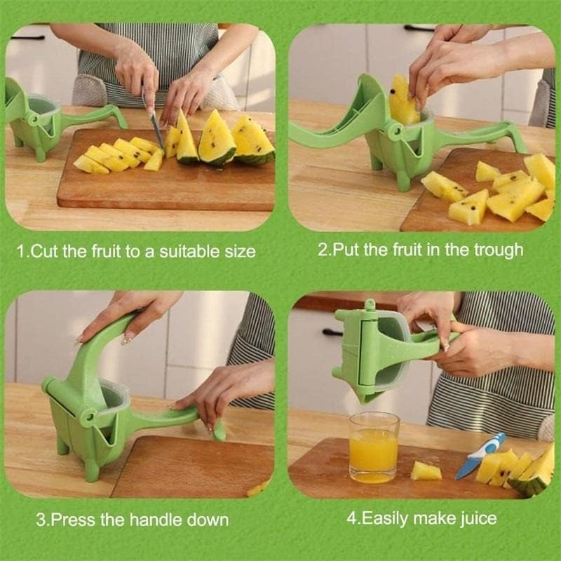 Lemon Oranges Squeezer Plastic Handy Fruait Manual Juicer Squeezer