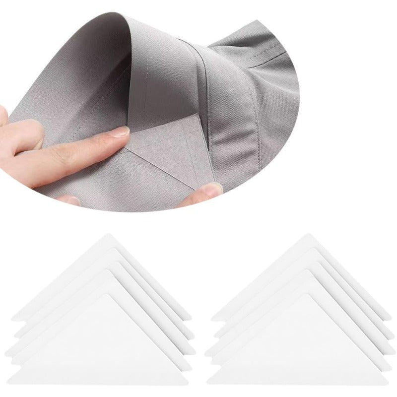 50PCS Shirt Collar Stays Self-adhesive Shirt Collar Anti-Buckling Shaper