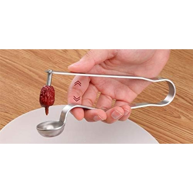 1 PCS Date Stone Remover Kitchen Tool Stone Remover Stainless Steel