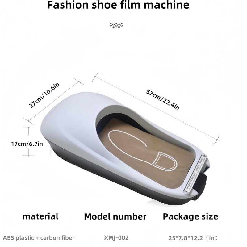 Automatic Shoe Cover Dispenser Machine with 1 Roll Overshoe Film