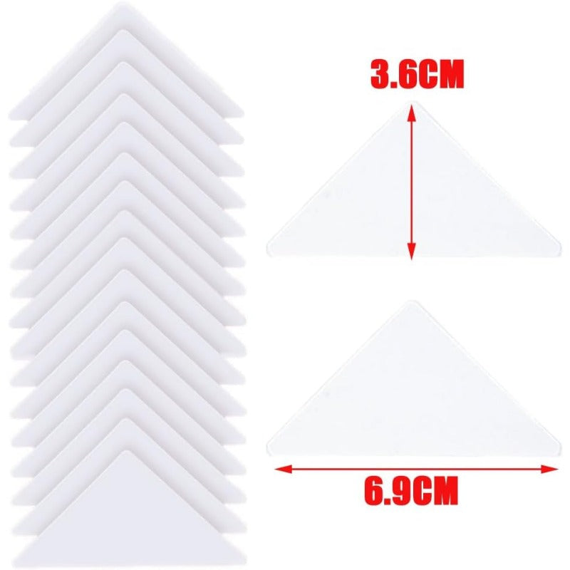 50PCS Shirt Collar Stays Self-adhesive Shirt Collar Anti-Buckling Shaper