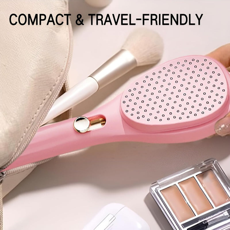 Retractable Hairbrush for Women Anti-Static Massage Easy Hair Removal