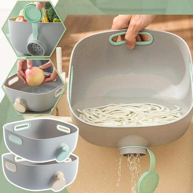 Food Strainers and Colanders Vegetable Washing Basin