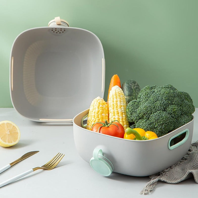 Food Strainers and Colanders Vegetable Washing Basin