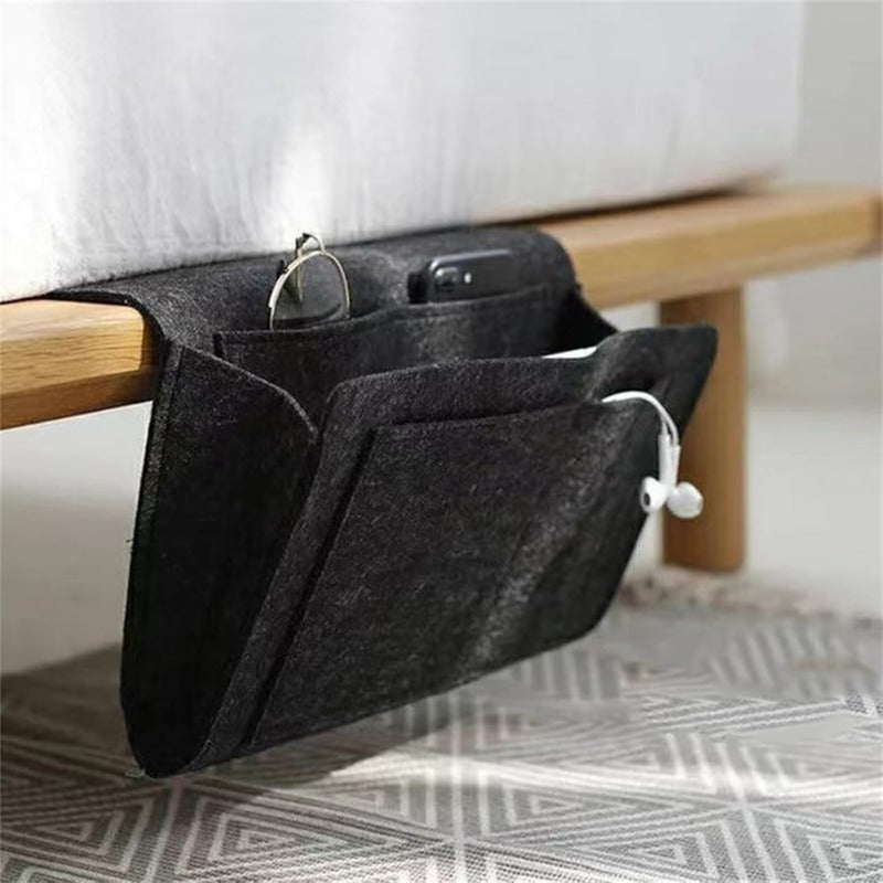 Bedside Caddy Felt Bed Side Caddy Organizer Bed Pockets Bedside Storage