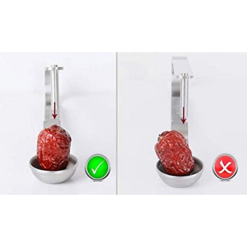 1 PCS Date Stone Remover Kitchen Tool Stone Remover Stainless Steel