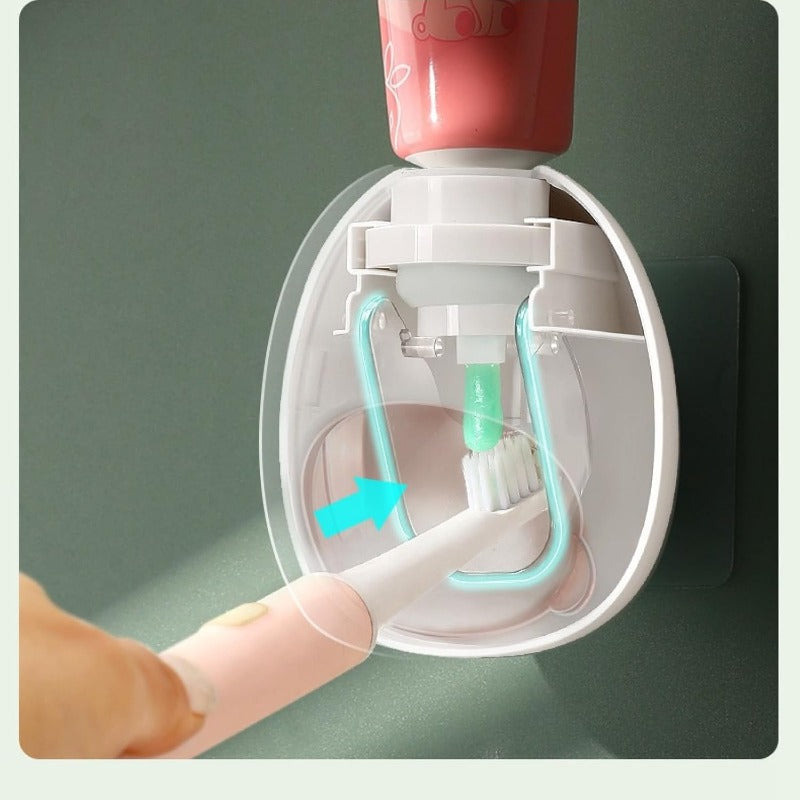 Wall-Mounted Household Toothpaste Squeezer